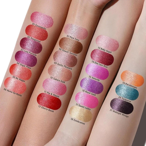 Oulac Metallic Shine Dark Brown Lipstick for Women 4.3 g/0.15 oz (Hawaii Summer8 - Picture 7 of 8